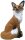 SRT 3D Fox - Fuchs sitzend
